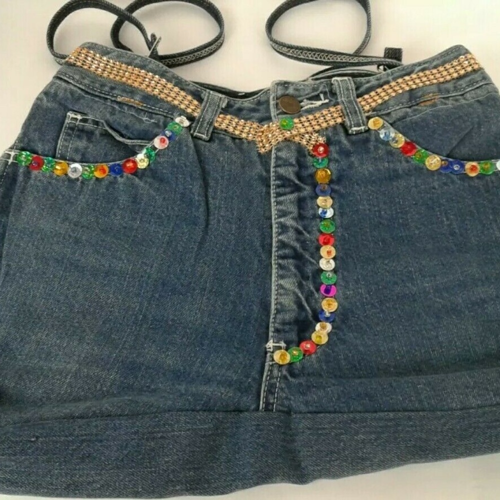 Handmade Jeans by Mercedes Denim Purse Hand/Should
